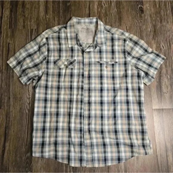 Eddie Bauer Plaid Shirt Size XL - Picture 1 of 4